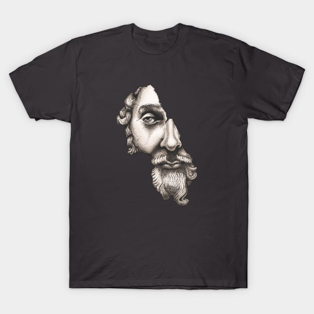 Ancient Greek Fragment T-Shirt by ranxerox79